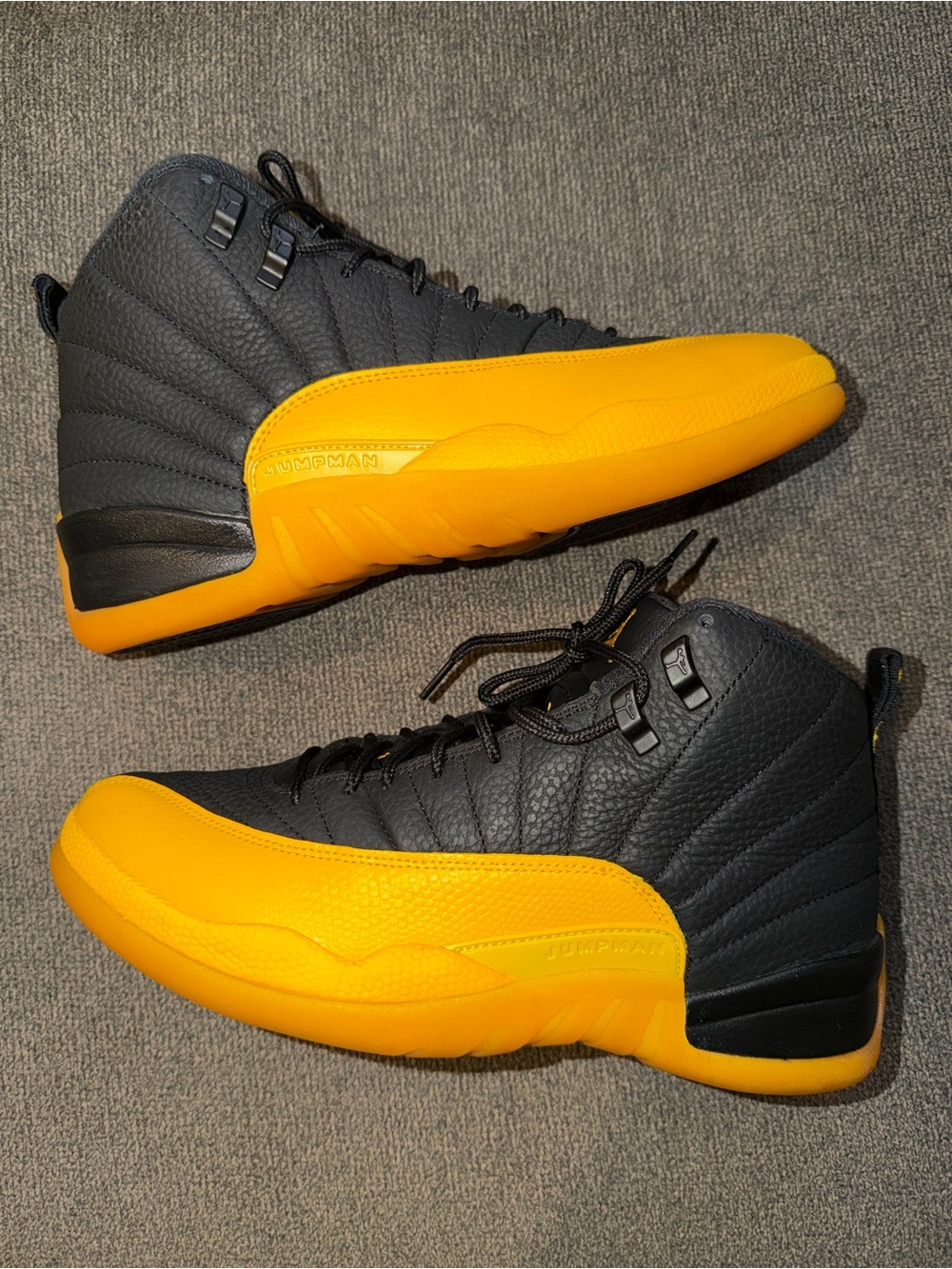 Jordan 12 Retro ‘Black University Gold’ Size 9M